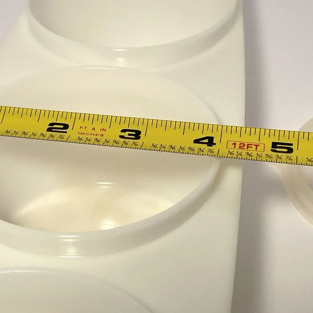 VTG Tupperware VTG 3-in-1 Condiment Tray 732 Lids Tupper Seals 733 Server Caddy